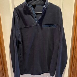32 Degrees Dark Blue Fleece Top